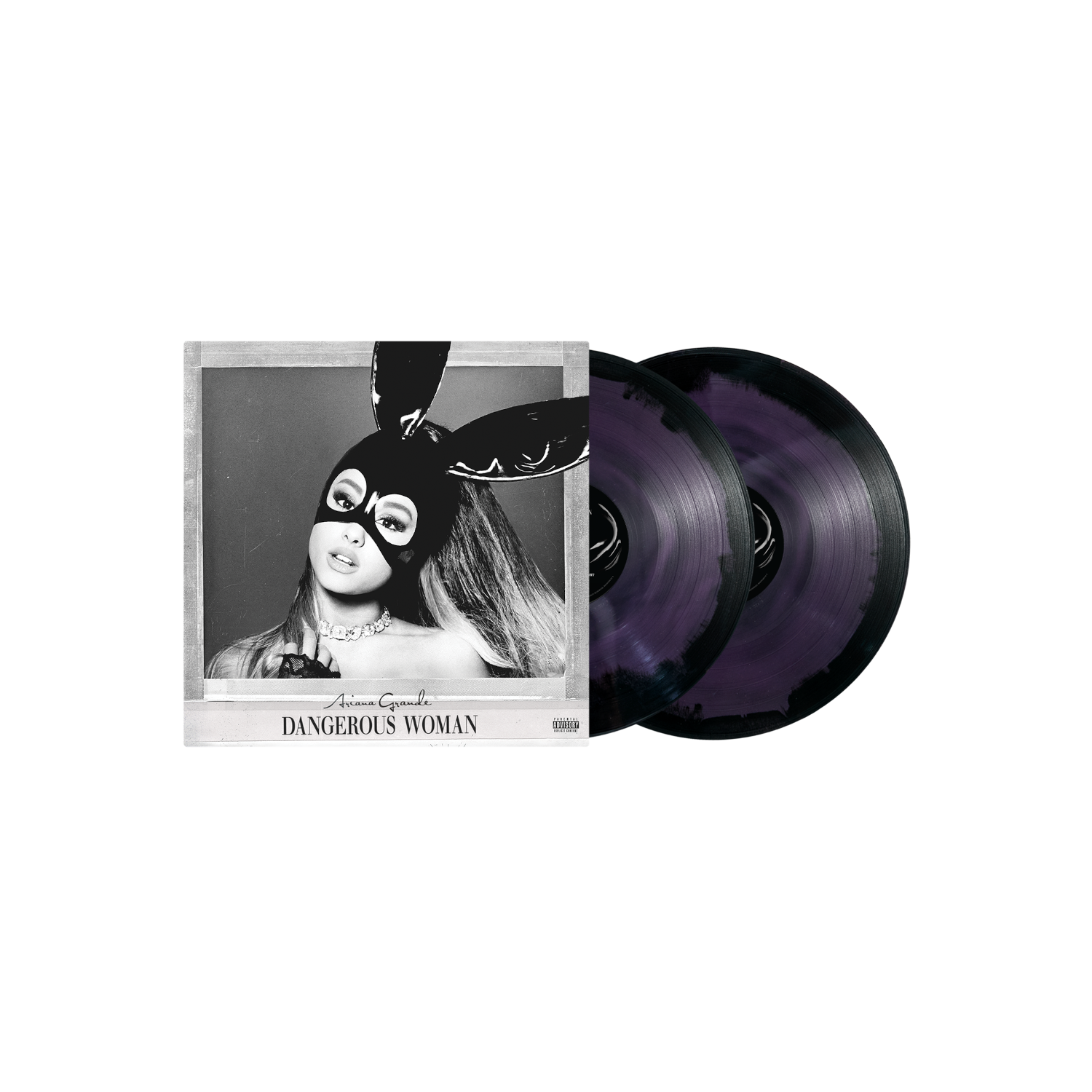 Ariana Grande - dangerous woman 2lp (purple & black swirl) - Bravado