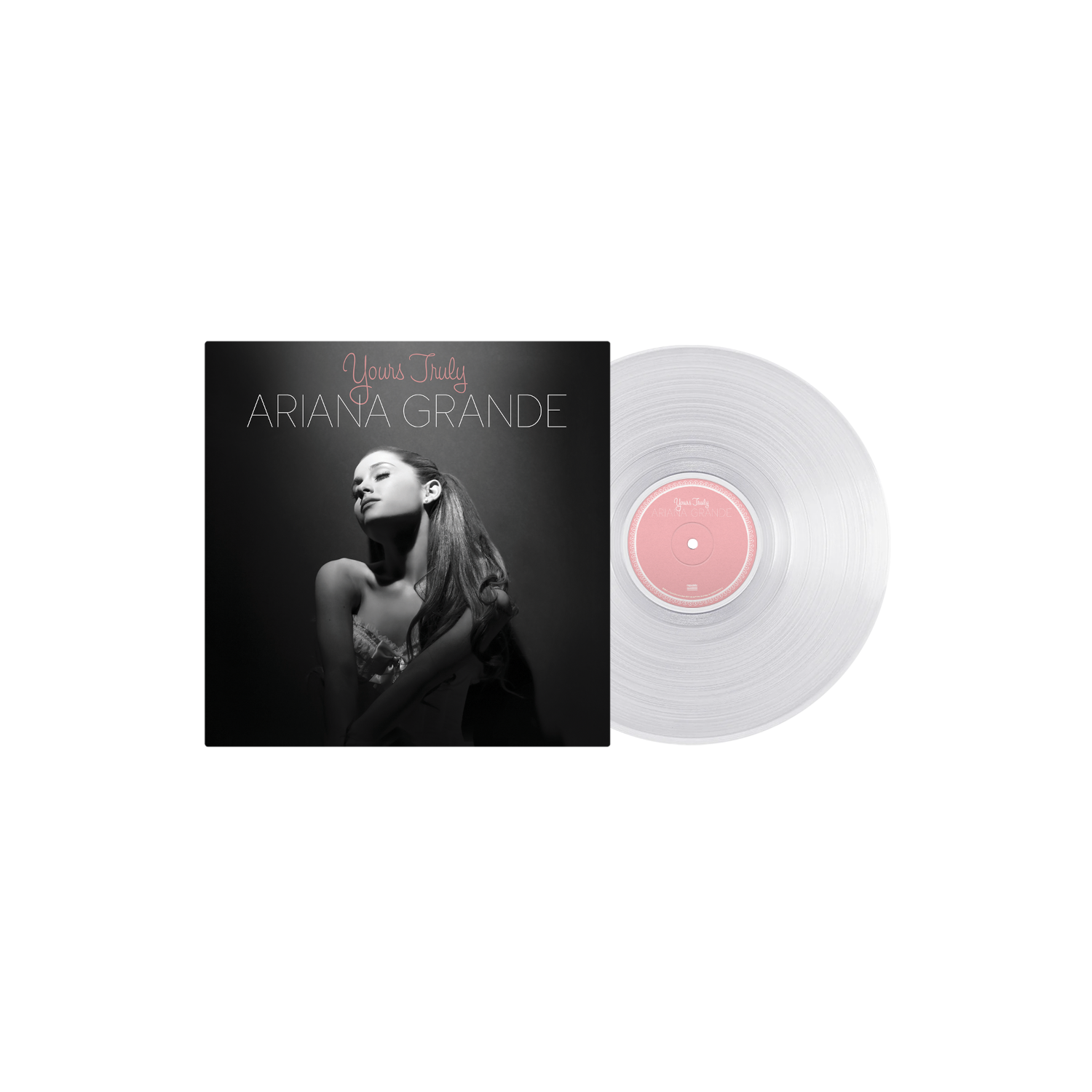 yours truly lp (clear & white swirl) - Bravado