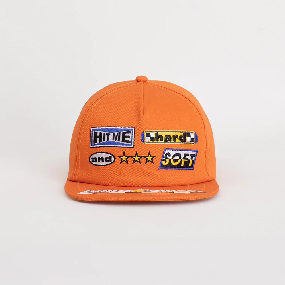 Orange HIT ME HARD AND SOFT Snapback - Bravado