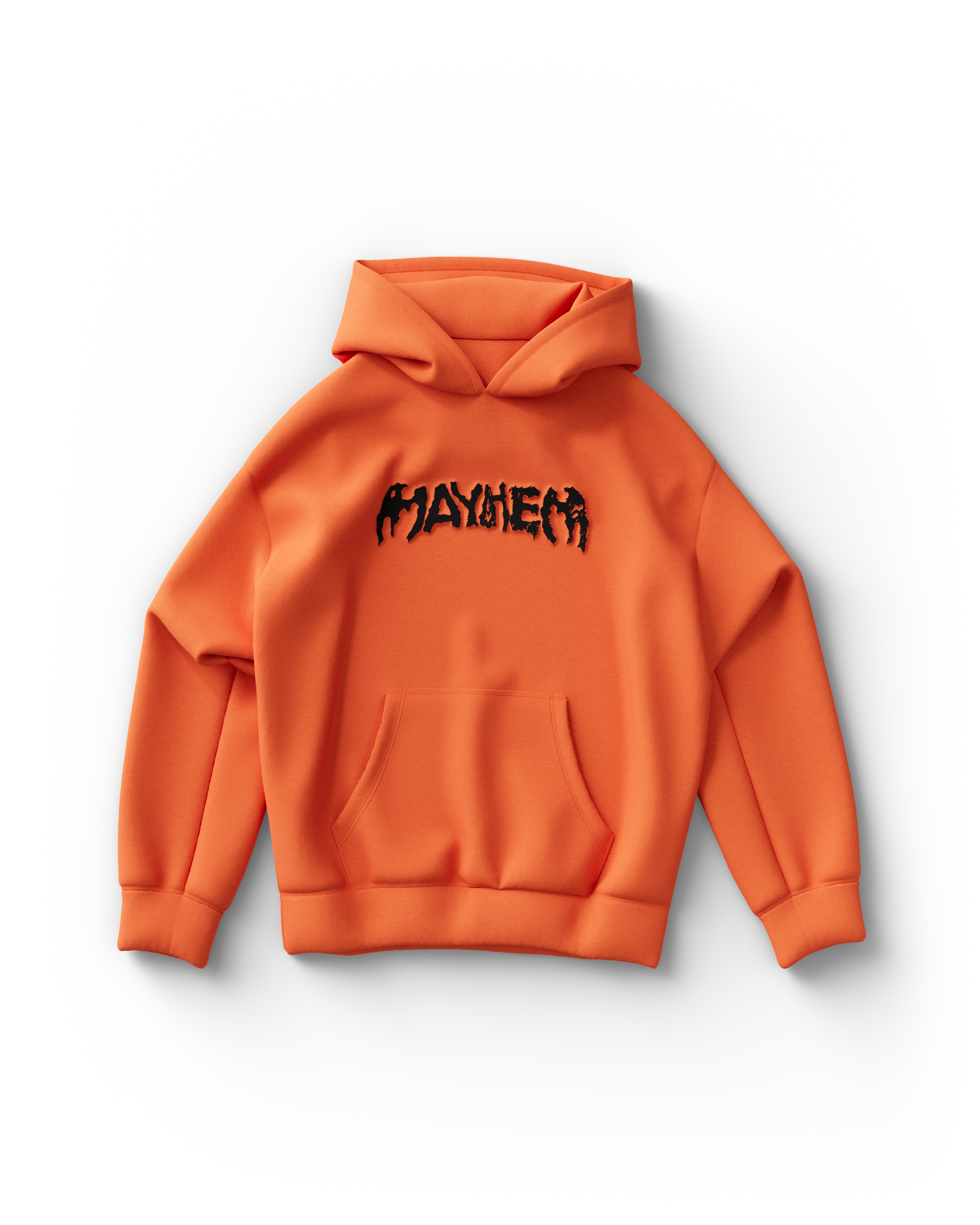 MAYHEM Orange Logo Hoodie - Bravado