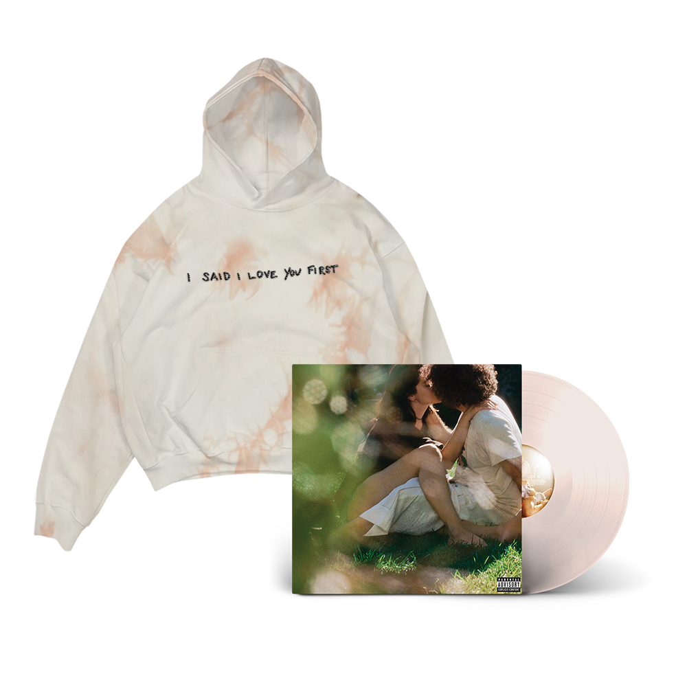 I SAID I LOVE YOU FIRST Alt Cover - Exclusive Peach Vinyl + Tie