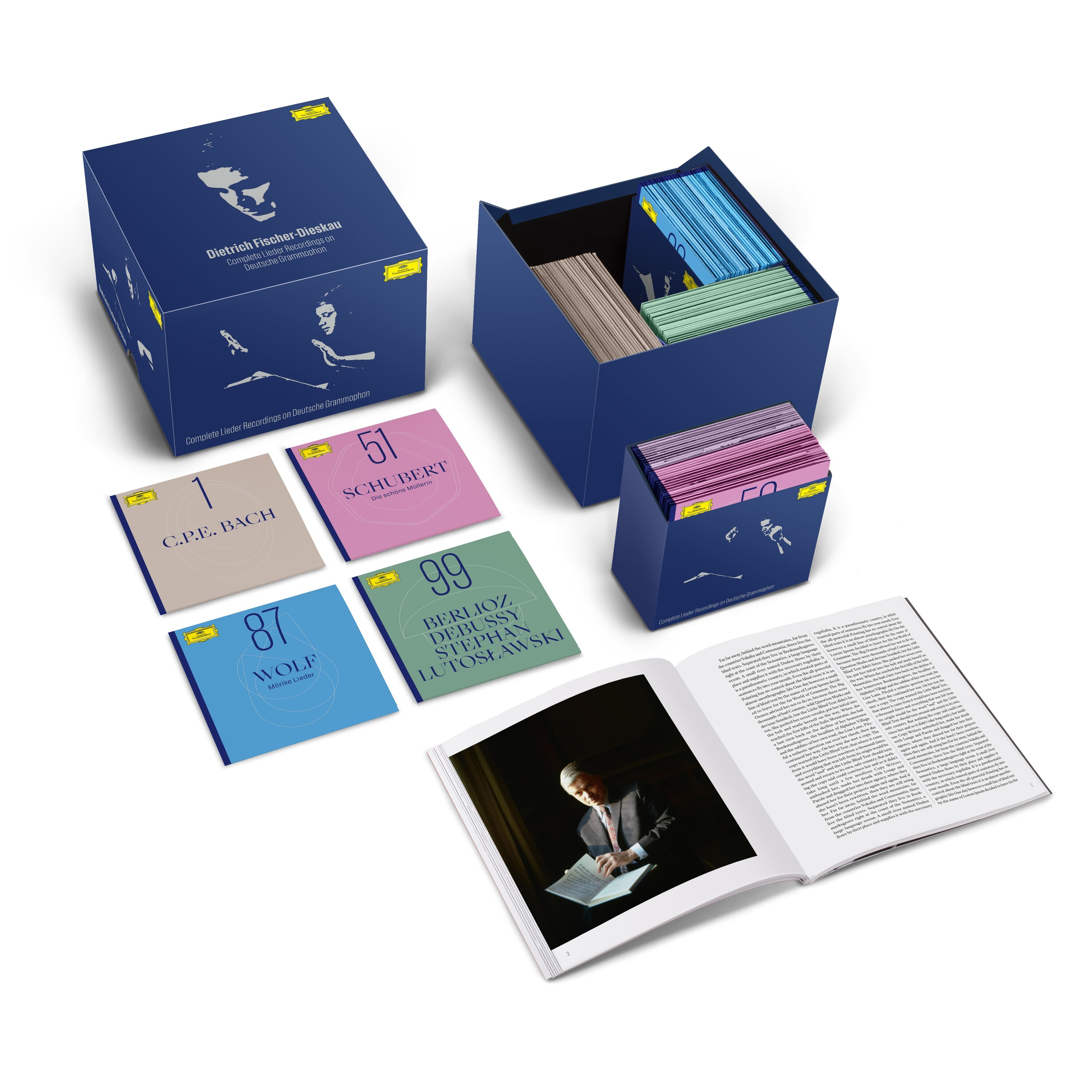 Bravado Complete Lieder Recordings On Deutsche Grammophon Dietrich  Fischer-Dieskau Boxset (107 CDs)