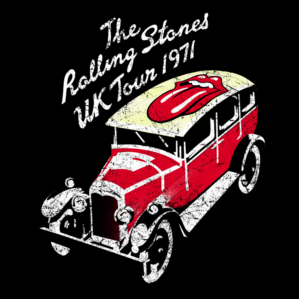Bravado - UK Tour 1971 - The Rolling Stones - T-Shirt