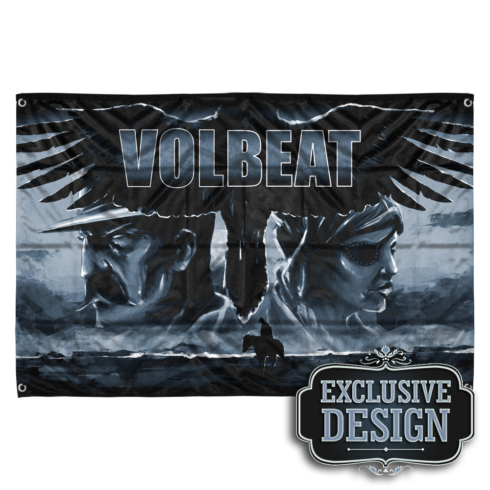 Bravado Volbeat Backdrop Volbeat Flag