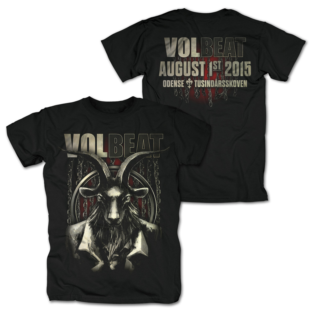 Volbeat Western Wings Black T-Shirt schwarz