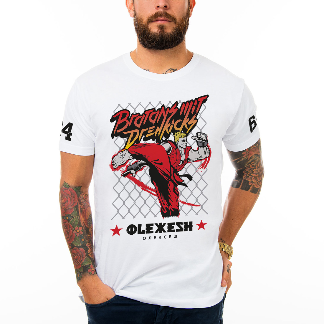 T-Shirt Streetfighter - Olexesh - - Bravado