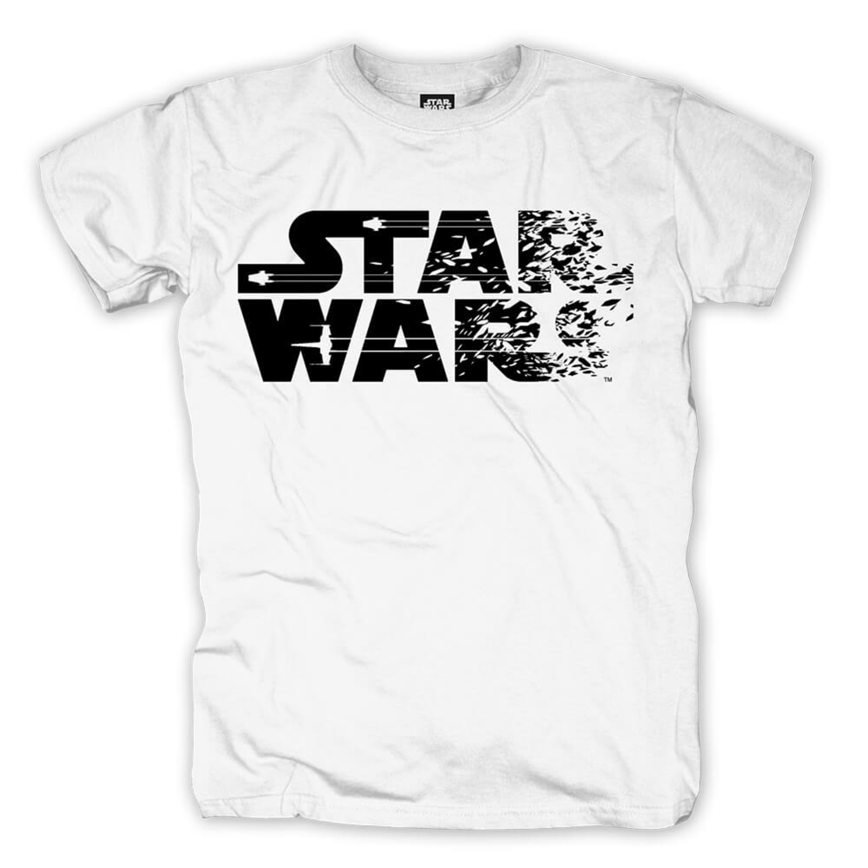 Destroyed Logo Star Wars T Shirt Bravado