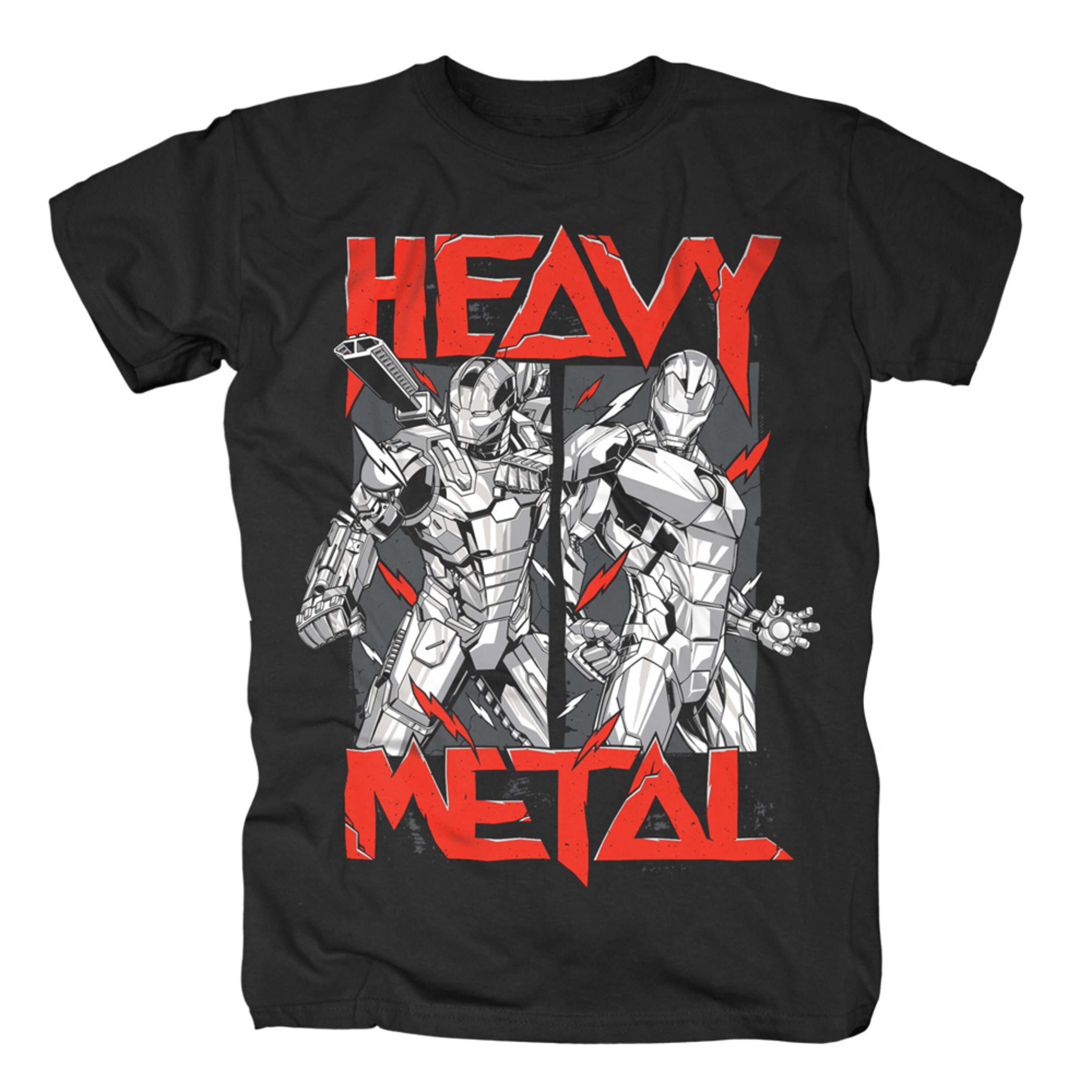 Bravado Iron Man Heavy Metal Marvel Comics T Shirt