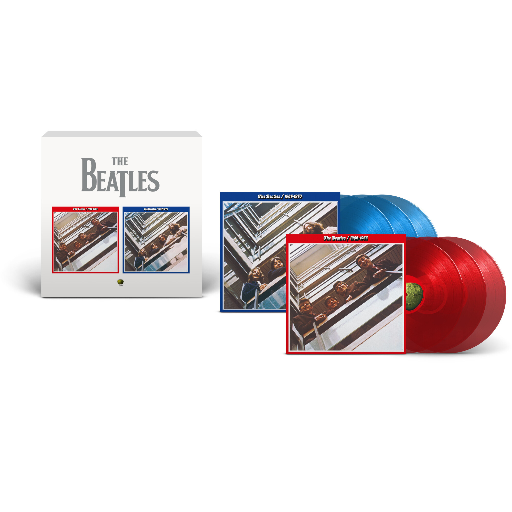 Bravado - The Beatles 1962 – 1966 (2023 Edition) & The Beatles 1967 – 1970  (2023 Edition) - The Beatles - Exclusive Limited Coloured 6LP