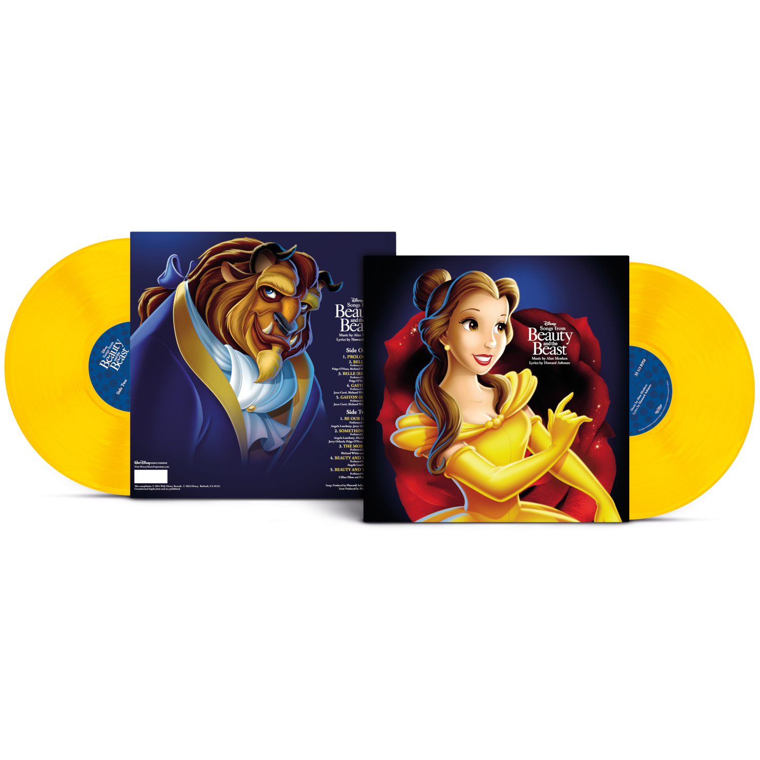 Songs from Beauty and the Beast (Walmart Exclusive Yellow Vinyl) -  Soundtrack LP 