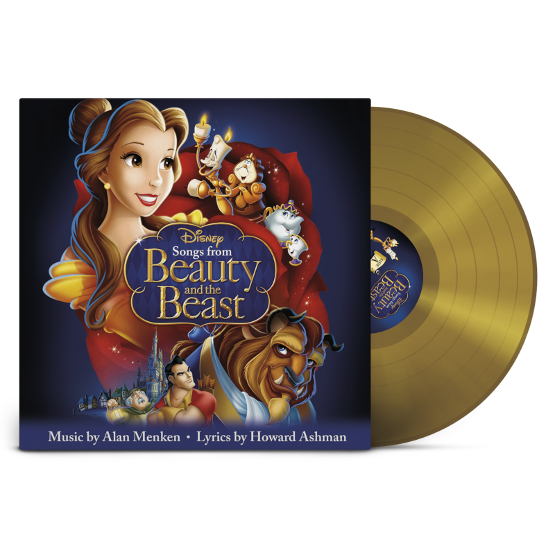 (Exclusive　Vinyl)　Beast　And　Beauty　Colour　The　Artists　LP　The　Various　Songs　Limited　Bravado　Gold　Disney　From