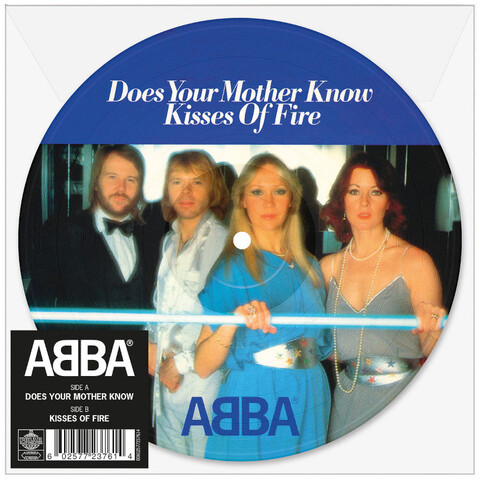 Does Your Mother Know (Limited 7" Picture Disc) von ABBA - Picture Single jetzt im Bravado Store
