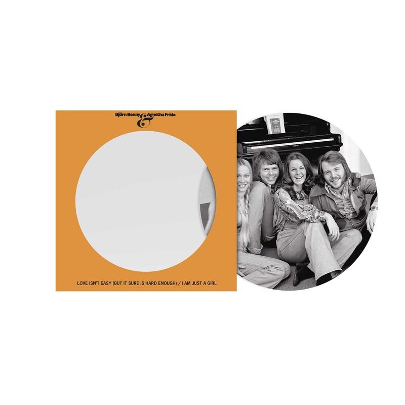Love Isn’t Easy (But It Sure Is Hard Enough) / I Am Just A Girl von ABBA - Limited 7" Picture Disc jetzt im Bravado Store