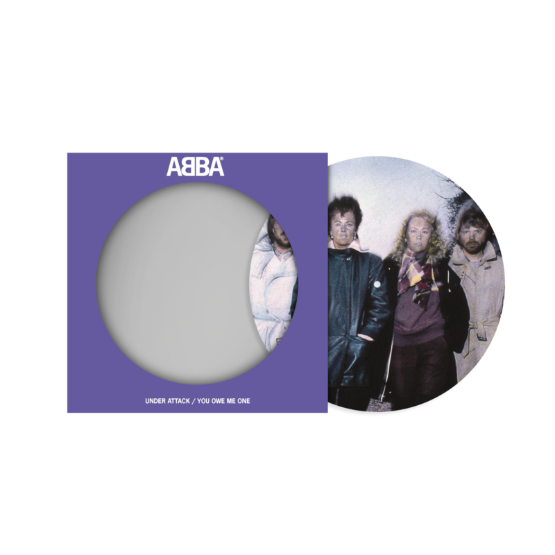 Under Attack von ABBA - Limited Picture Disc 7" jetzt im Bravado Store