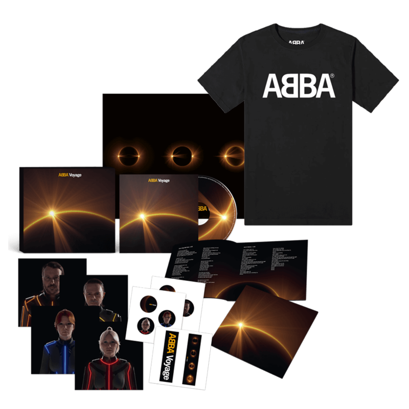 Voyage (Deluxe Box + T-Shirt) von ABBA - Deluxe Box + T-Shirt jetzt im Bravado Store