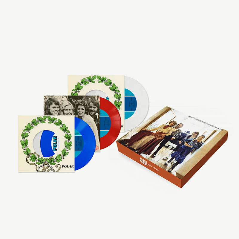 Waterloo von ABBA - 3 x 7" Boxset - Limited Exclusive Coloured Vinyls jetzt im Bravado Store