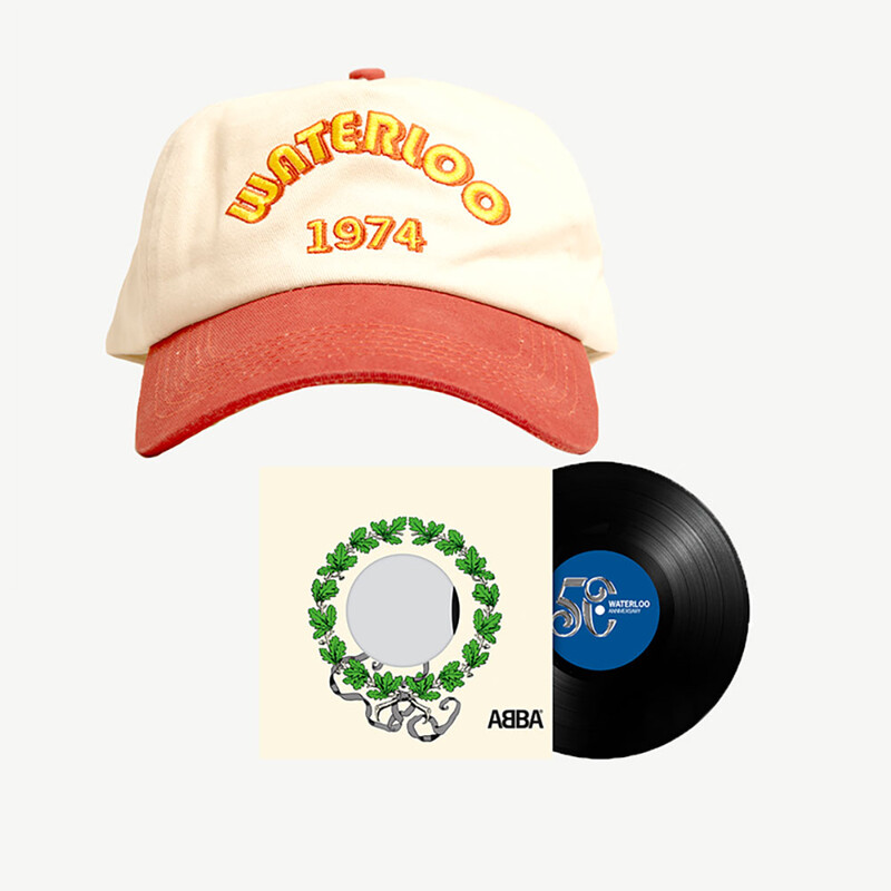 Waterloo von ABBA - 10" Vinyl + Retro Cap jetzt im Bravado Store