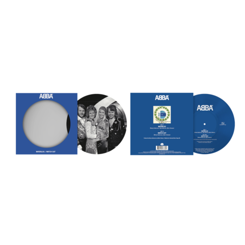 Waterloo / Watch Out von ABBA - 7" Picture Disc Vinyl jetzt im Bravado Store