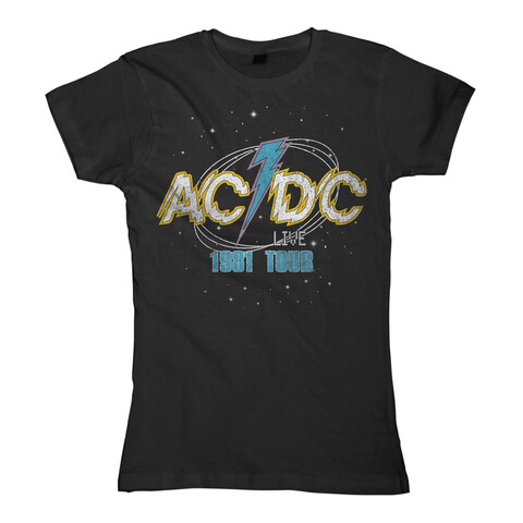 1981 Tour von AC/DC - Girlie Shirt jetzt im Bravado Store