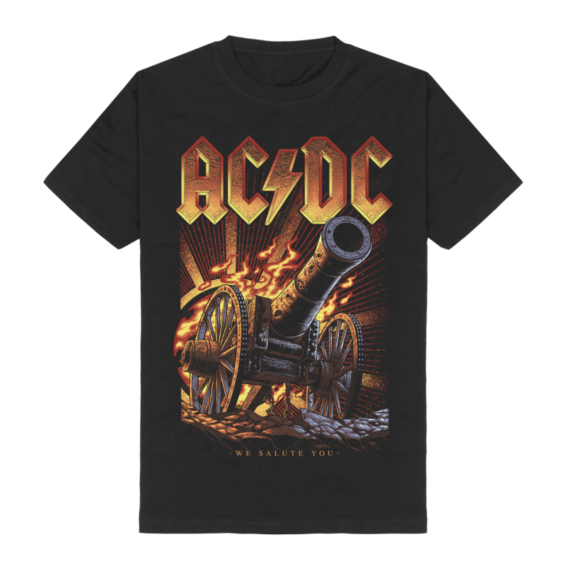 Burning Salute von AC/DC - T-Shirt jetzt im Bravado Store