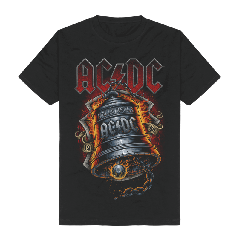 Hells Bells Flames von AC/DC - T-Shirt jetzt im Bravado Store