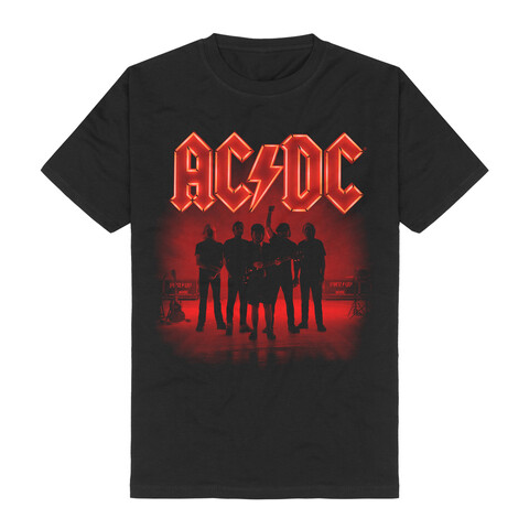 PWRUP Band Silhouette von AC/DC - T-Shirt jetzt im Bravado Store