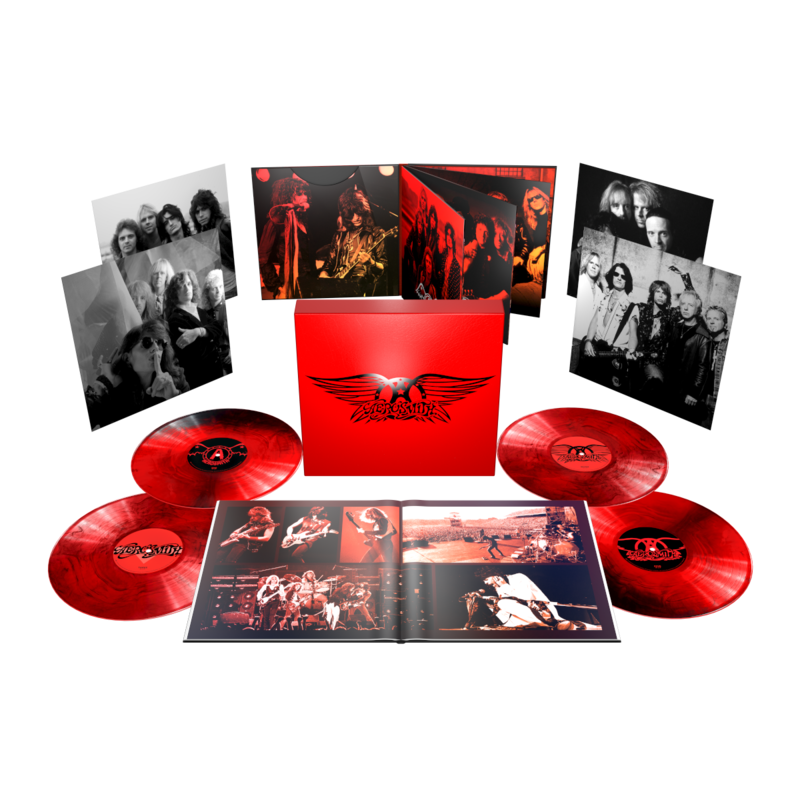Greatest Hits von Aerosmith - Exclusive Super Deluxe 4LP jetzt im Bravado Store