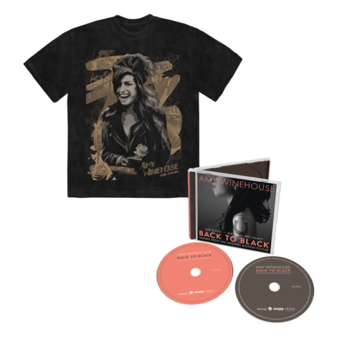 Back to Black: Music from the Original Motion Picture von Amy Winehouse - 2CD + T-Shirt jetzt im Bravado Store
