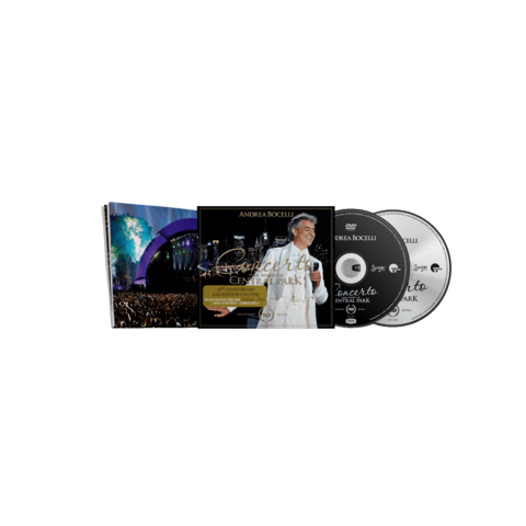 Concerto - One Night In Central Park - 10th Anniversary (Exclusive Fanedition CD+DVD+Poster) von Andrea Bocelli - CD+DVD+Poster jetzt im Bravado Store