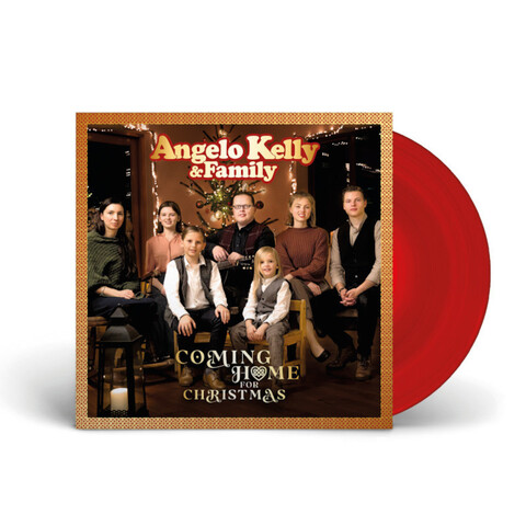 Coming Home For Christmas - 2021 Edition von Angelo Kelly & Family - Limitierte Transparent-Rote Gatefold 180g Vinyl LP jetzt im Bravado Store