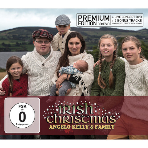 Irish Christmas von Angelo Kelly & Family - Premium Edition CD + DVD jetzt im Bravado Store