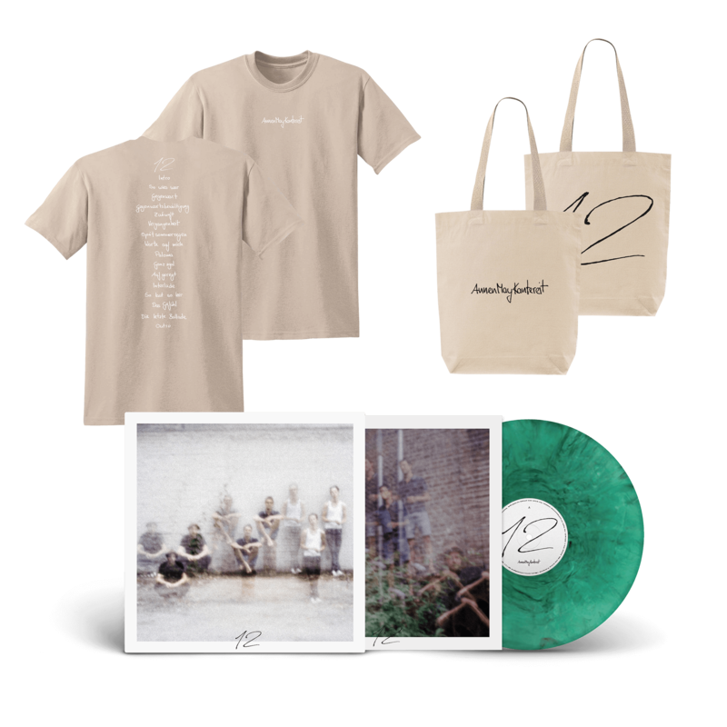 12 (Ltd. Deluxe LP + Oxfam T-Shirt Damen + Beutel) von AnnenMayKantereit - LP Bundle jetzt im Bravado Store