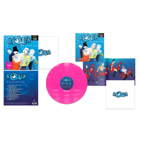 Aquarium (25th Anniversary) von Aqua - Ltd. Pink LP jetzt im Bravado Store