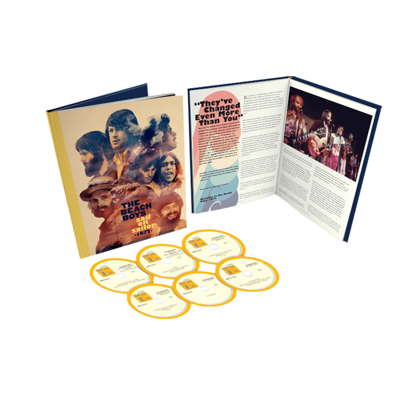 Sail On Sailor von Beach Boys - 6CD Super Deluxe jetzt im Bravado Store