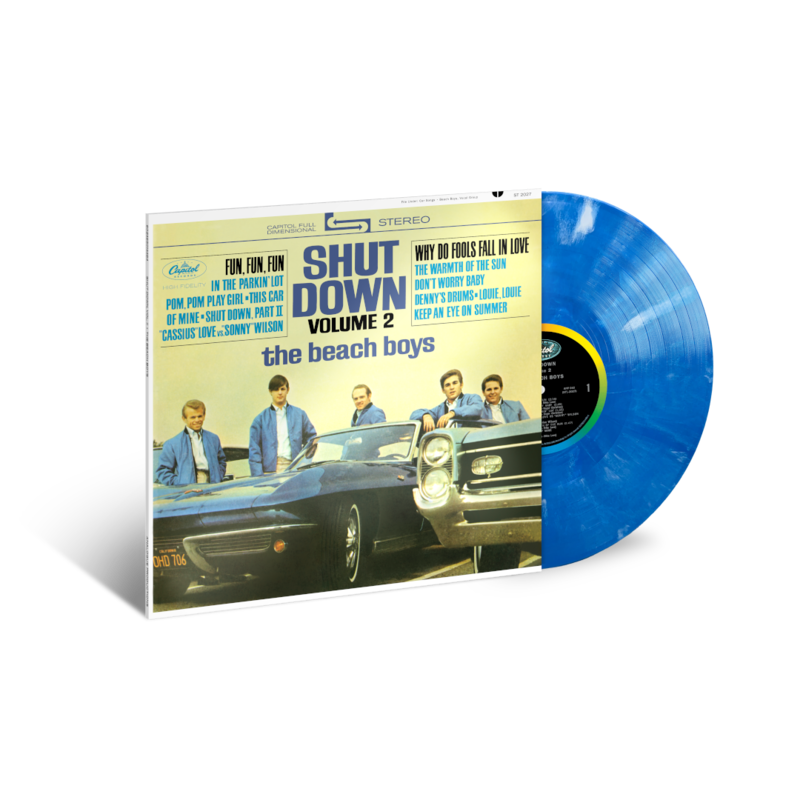 Shut Down Vol. 2 von Beach Boys - LP - Exclusive Blue & White Marble Coloured Vinyl jetzt im Bravado Store