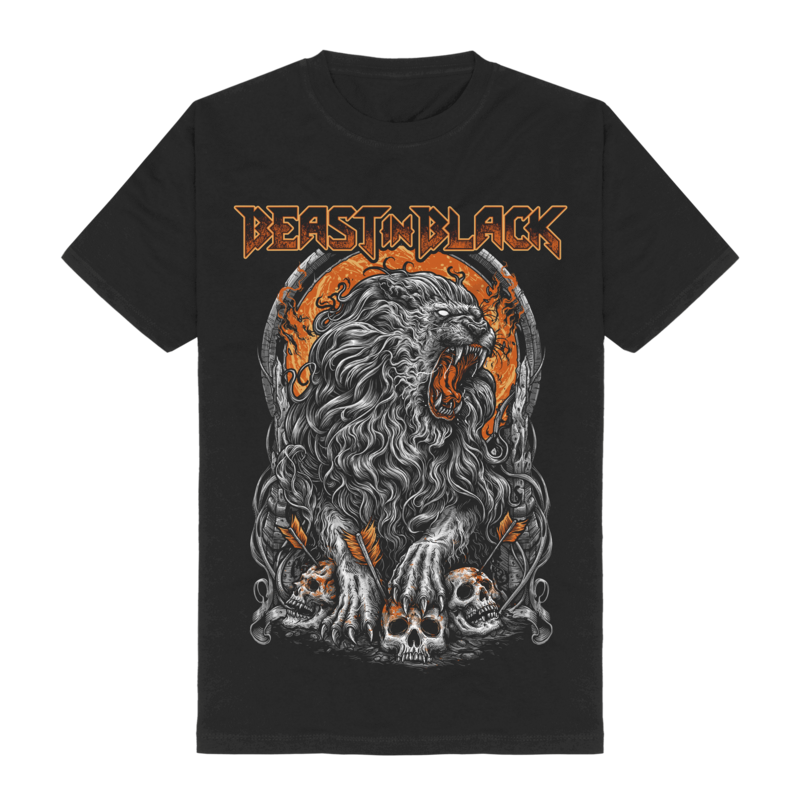 European Tour 2024 - Bloody Lion von Beast In Black - T-Shirt jetzt im Bravado Store