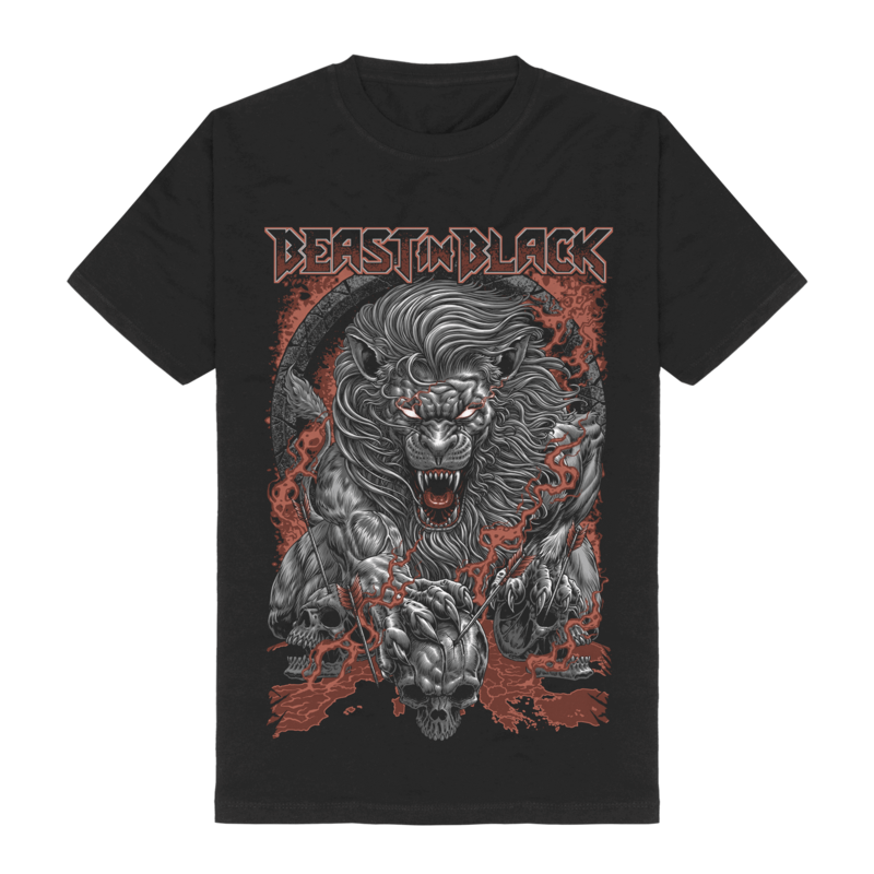 European Tour 2024 - Burning Beast von Beast In Black - T-Shirt jetzt im Bravado Store