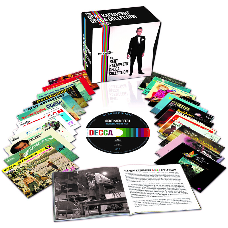 The Bert Kaempfert Decca Collection von Bert Kaempfert - 24 CD-Box jetzt im Bravado Store