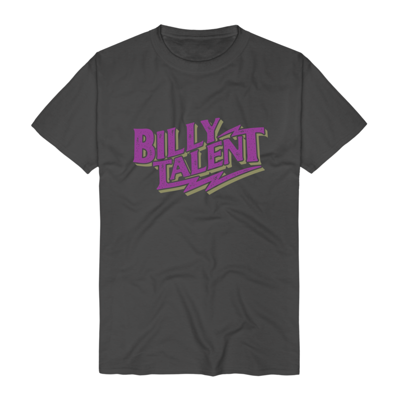 Lightning Logo T-Shirt (charcoal) von Billy Talent - T-Shirt jetzt im Bravado Store