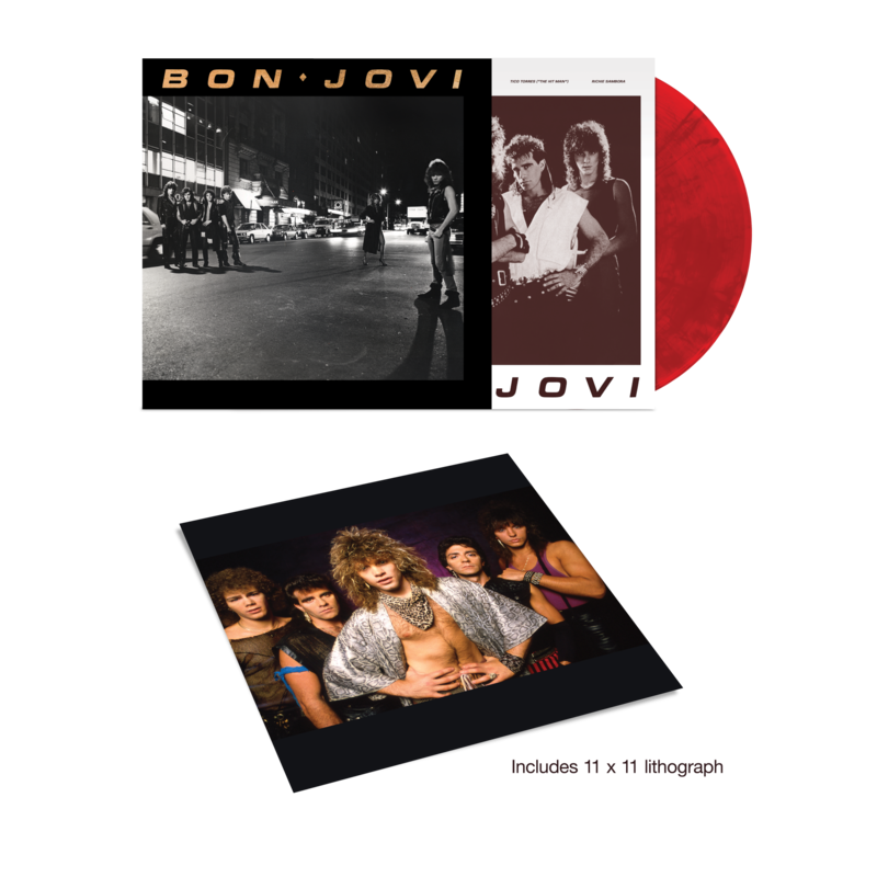 Bon Jovi 40th Anniversary von Bon Jovi - Limited Edition Ruby LP jetzt im Bravado Store