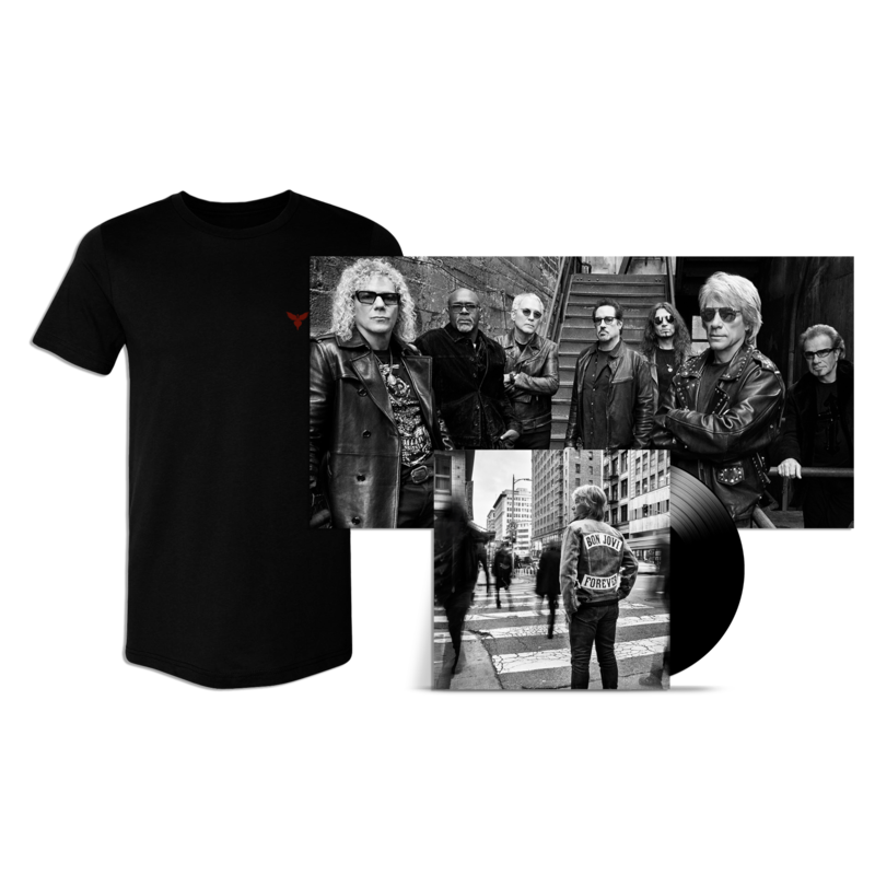 FOREVER von Bon Jovi - LP + Poster + T-Shirt jetzt im Bravado Store