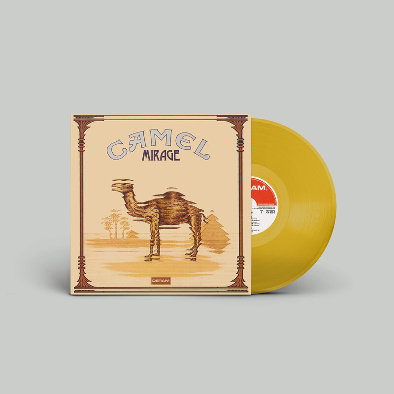 Mirage von Camel - Transparent Yellow Vinyl LP jetzt im Bravado Store