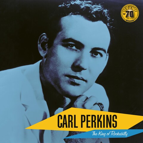 Carl Perkins: The King of Rockabilly (Sun Records 70th / Remastered 2022) von Carl Perkins - 1LP black jetzt im Bravado Store