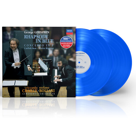 George Gershwin: Rhapsody In Blue von Chailly, Bollani, Gewandhausorchester - Limited Farbige 2 Vinyl jetzt im Bravado Store