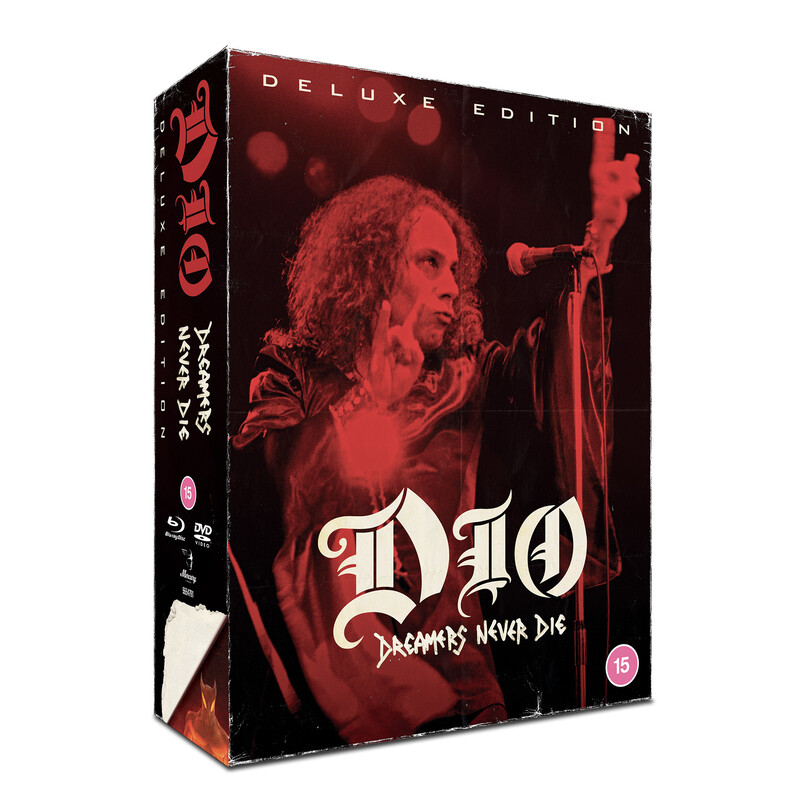 Dreamers Never Die von DIO - Limited Deluxe Edition DVD+Blu-Ray jetzt im Bravado Store