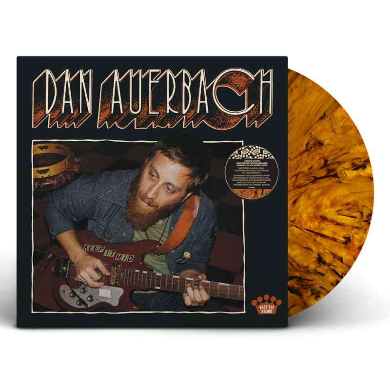 Keep It Hid von Dan Auerbach - Black Orange Marble Vinyl jetzt im Bravado Store