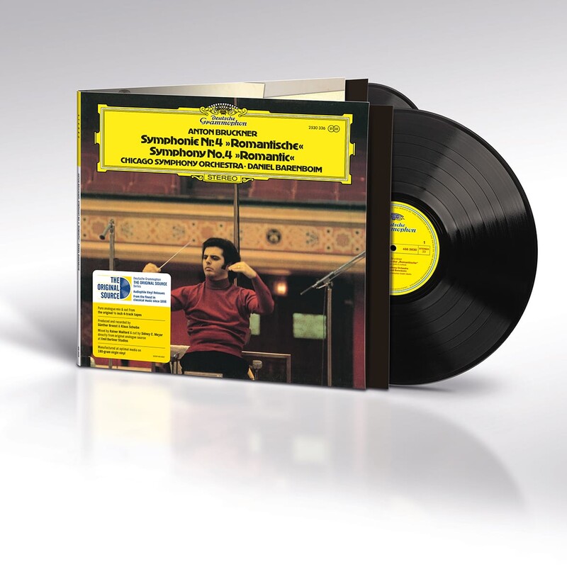 Bruckner: Sinfonie Nr. 4 (Original Source) von Daniel Barenboim & Chicago Symphony Orchestra - 2LP Vinyl jetzt im Bravado Store