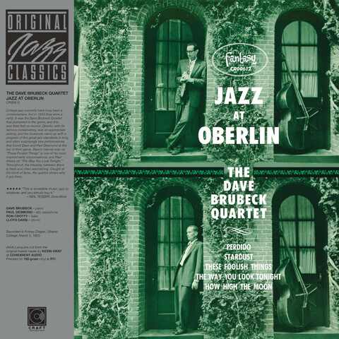 Jazz At Oberlin von The Dave Brubeck Quartet - LP jetzt im Bravado Store