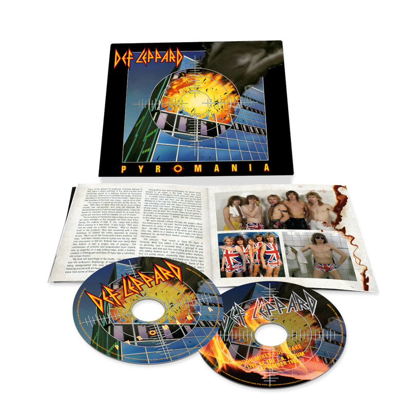 Pyromania von Def Leppard - 2CD jetzt im Bravado Store