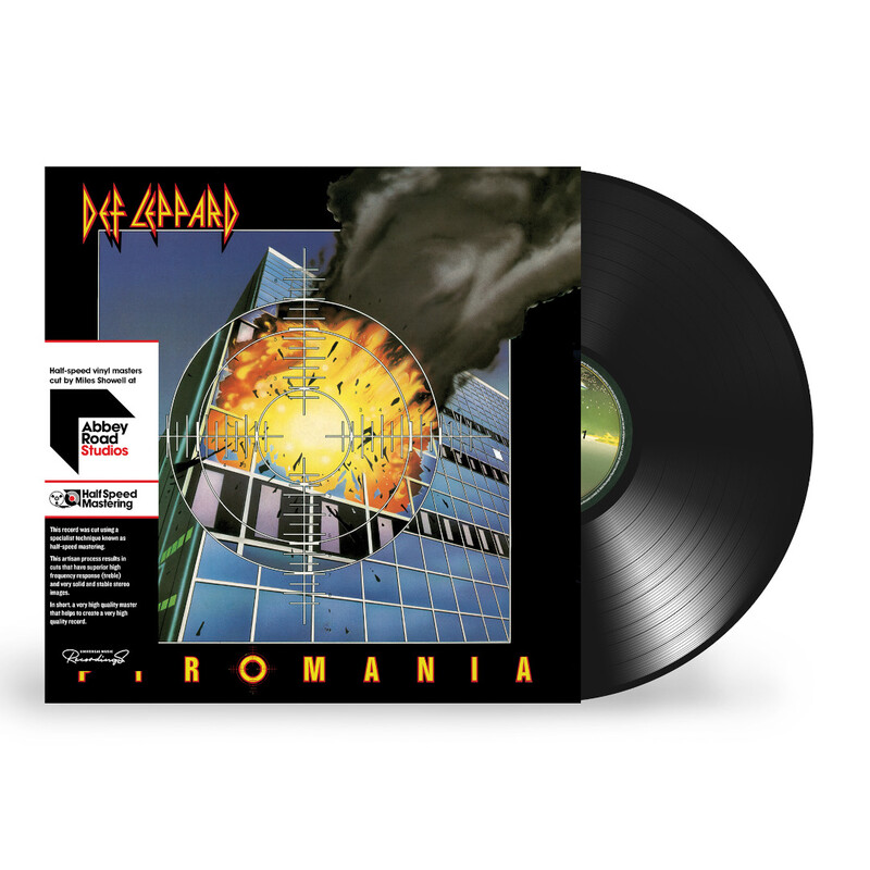 Pyromania von Def Leppard - LP - Half Speed Master Vinyl jetzt im Bravado Store